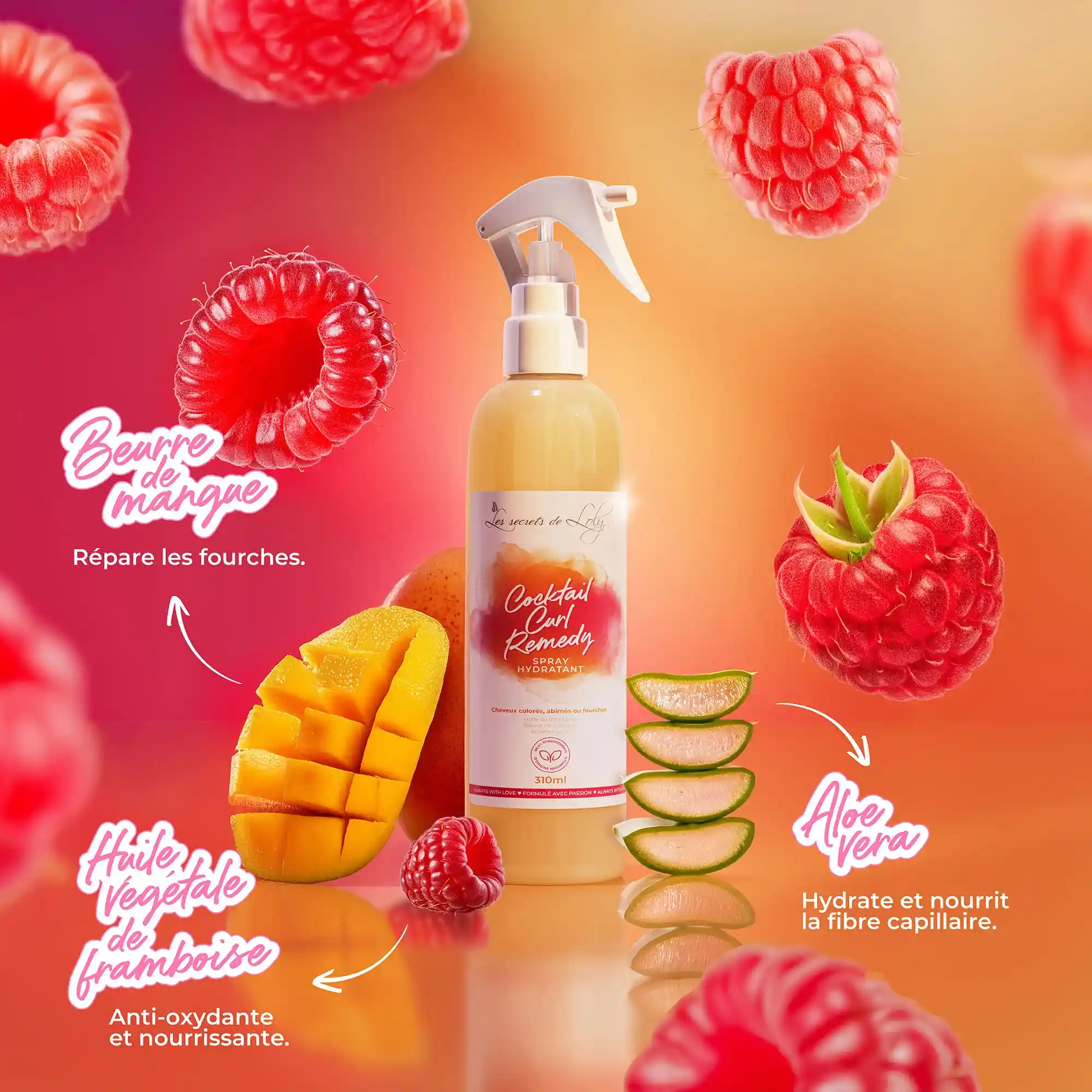 Cocktail Curl Remedy - Sérum hydratant et réparateur - 310ml - Image 4