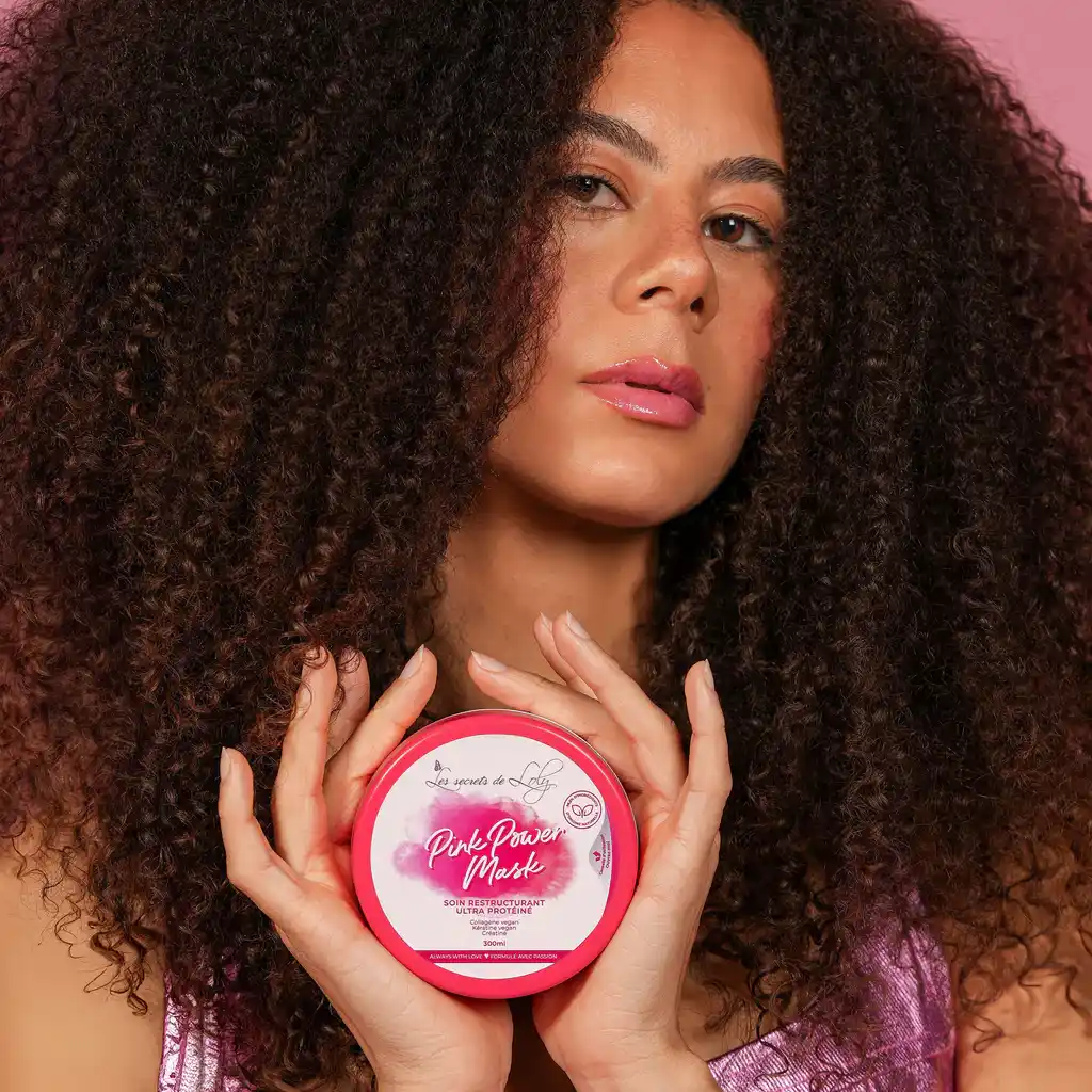 Pink Power Mask - Masque restructurant - 300 ml - Image 3