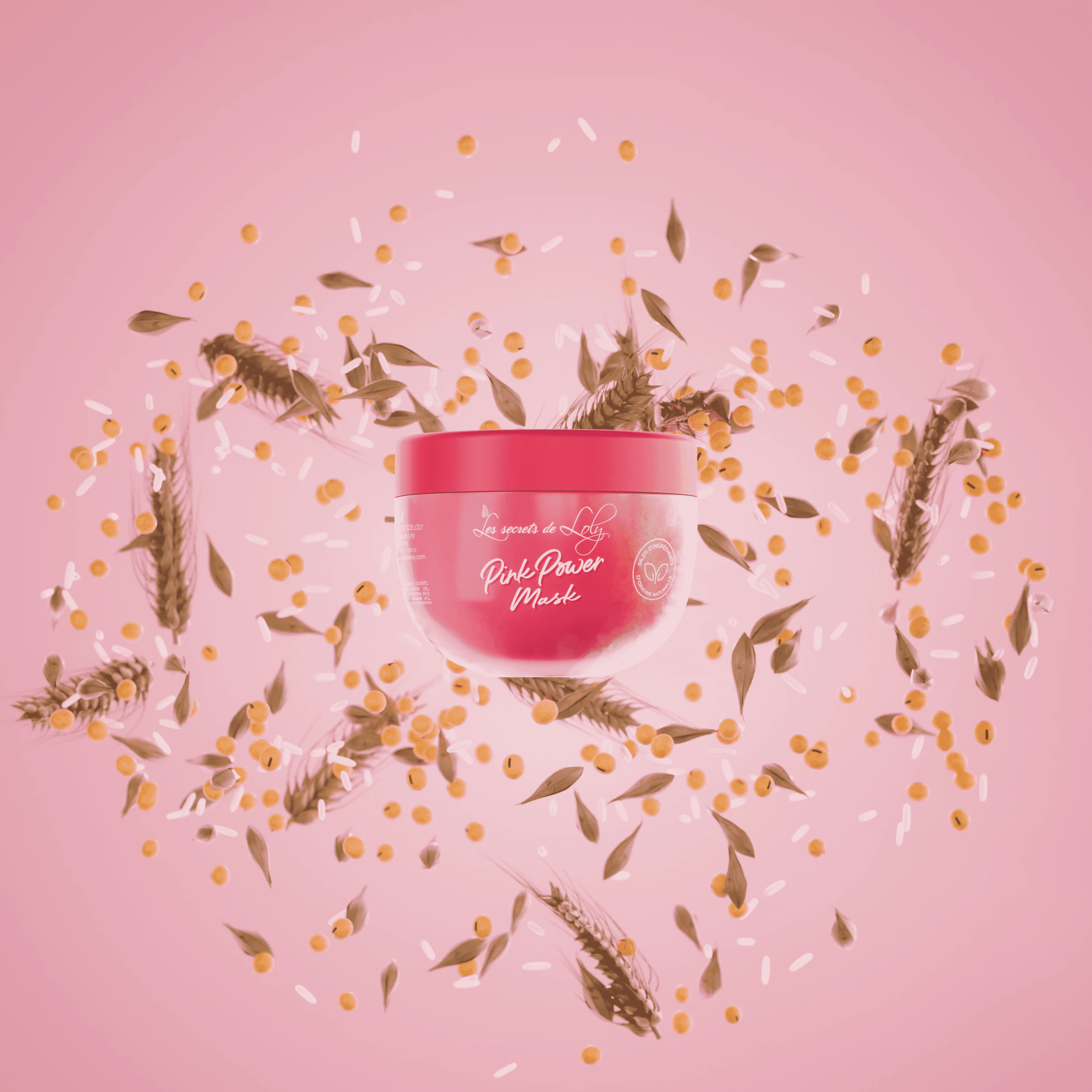 Pink Power Mask - Masque restructurant - 300 ml - Image 4