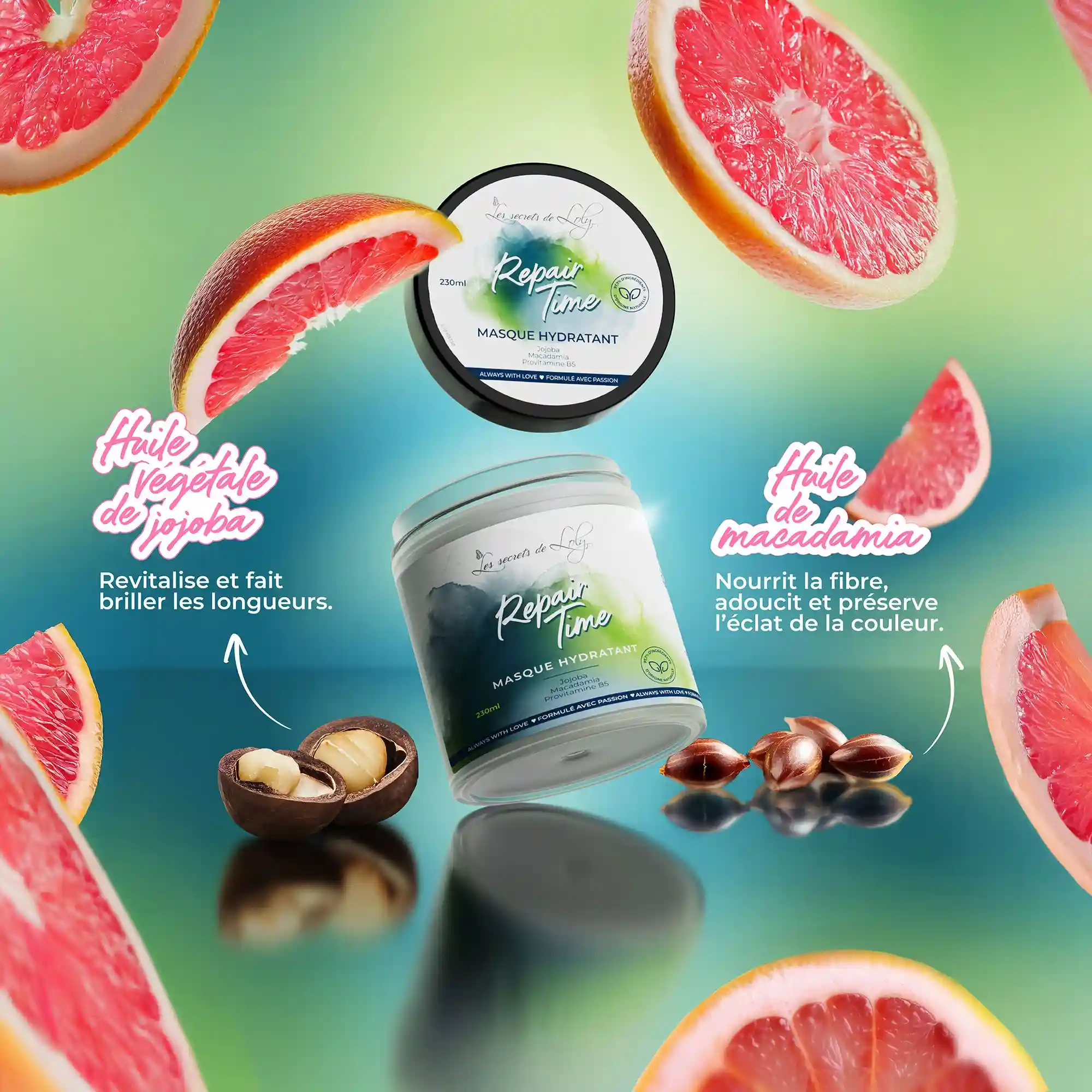 Repair Time - Masque hydratant et fortifiant - 230ml - Image 4