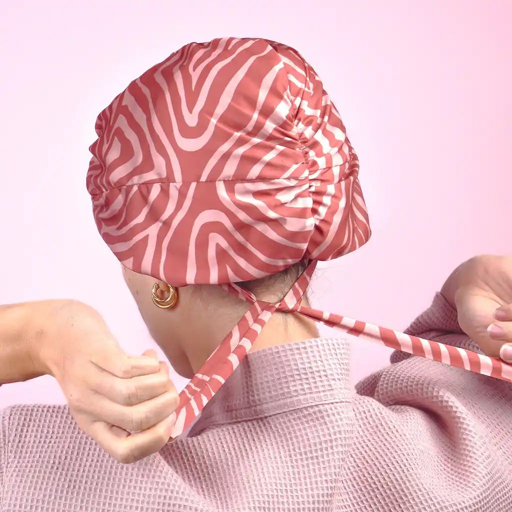 Silky Twist - Bonnet de nuit en soie - Image 3